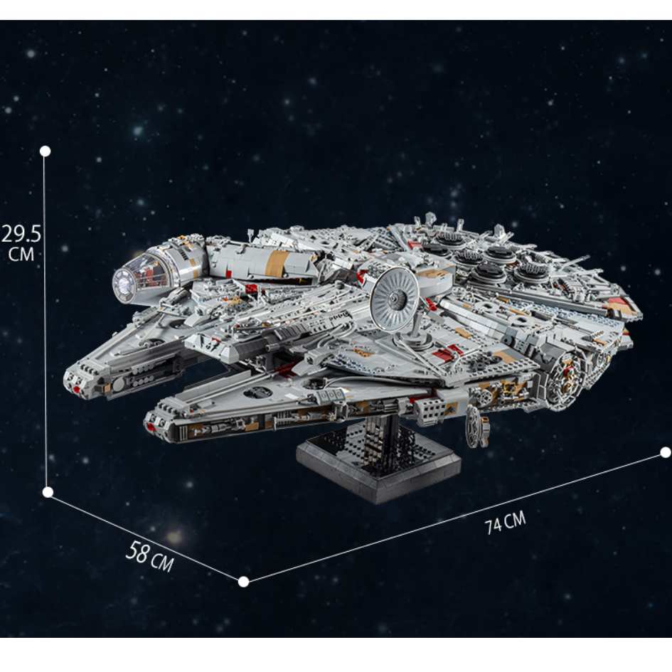 Mould King 21026 Star Wars Millennium Falcon Building Blocks 12688 Pcs