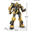 ZERO 997 Transformers Bumblebee Super Warrior Building Blocks 3855 Pcs
