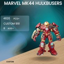 CUSTOM 991 Age of Ultron: Hulkbuster MK44 Building Blocks 4620 Pcs