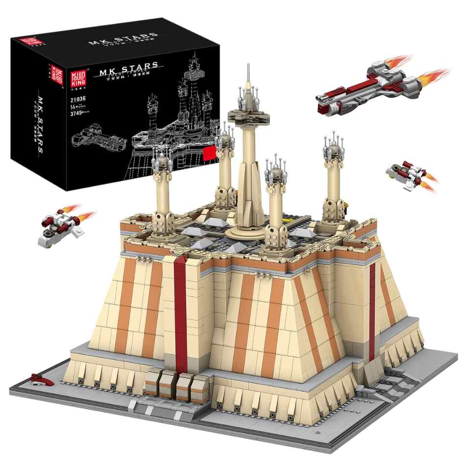 Mould King 21036 Star Wars Jedi Temple Building Blocks 3745 Pcs