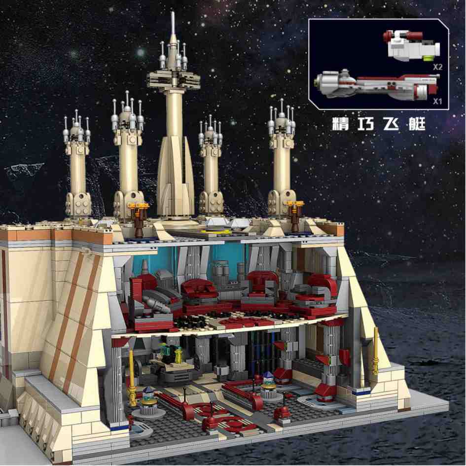Mould King 21036 Star Wars Jedi Temple Building Blocks 3745 Pcs