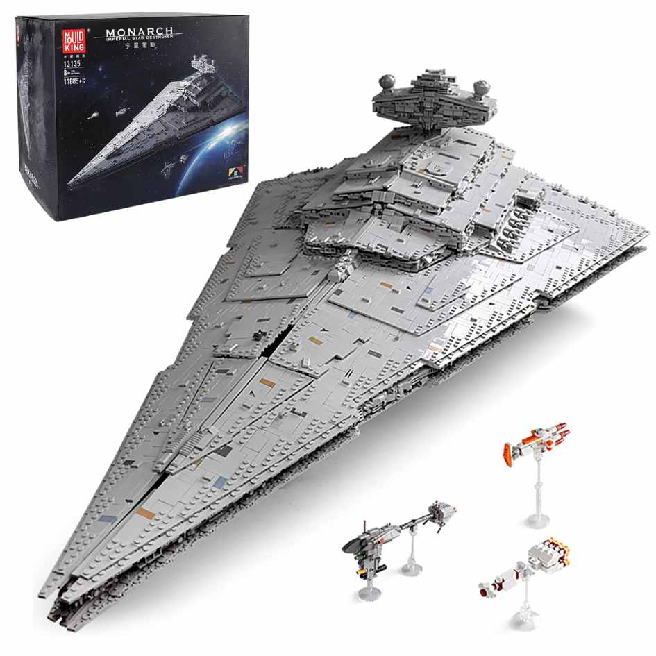 Mould King 13135 Star Wars Imperial Star Destroyer Building Blocks 11885 Pcs