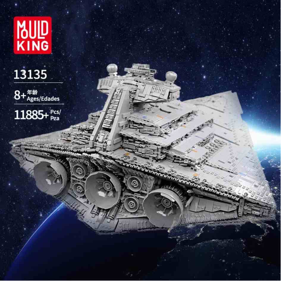 Mould King 13135 Star Wars Imperial Star Destroyer Building Blocks 11885 Pcs