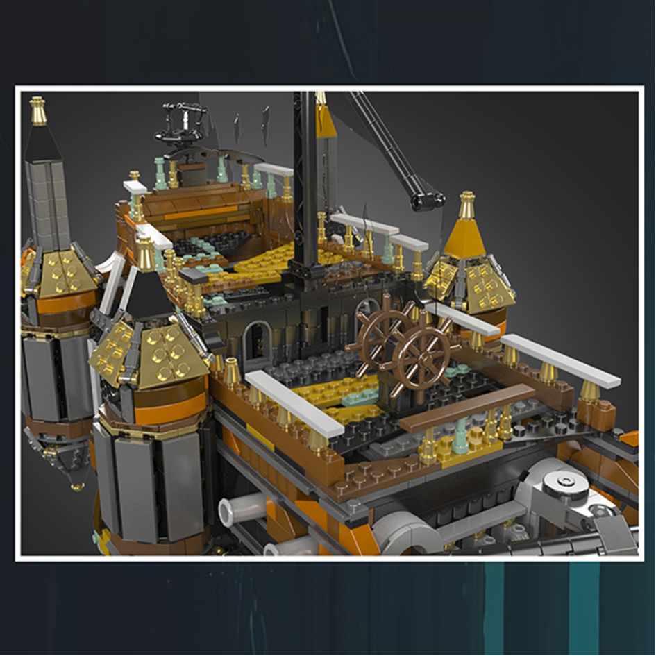 Mould King 13188 Silent Mary Pirate Ship Building Blocks 4147 Pcs