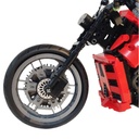 JieStar 91020 Red Devil Night Rod Motorcycle Building Blocks 849 Pcs