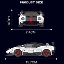 Mould King 27030 Model Car Zonda Building Blocks 374 Pcs