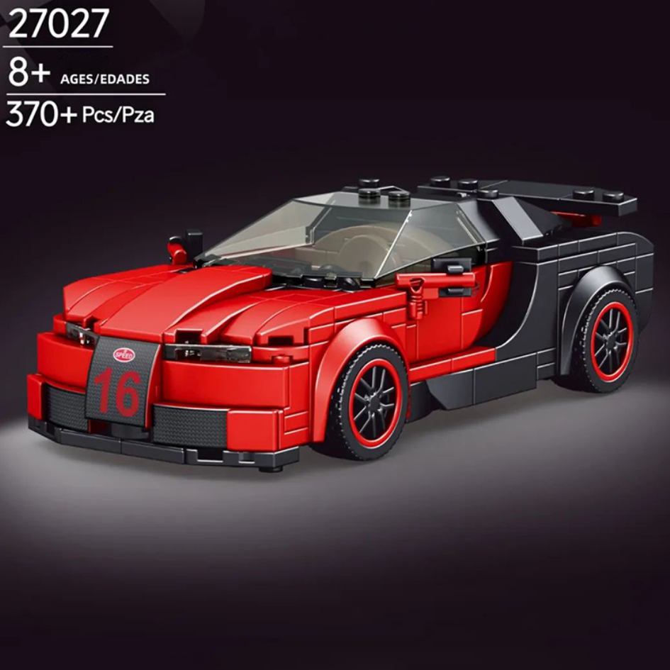 Mould King 27027 Model Car Veyron Building Blocks 370 Pcs