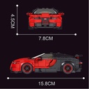 Mould King 27027 Model Car Veyron Building Blocks 370 Pcs