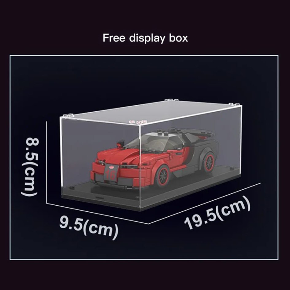 Mould King 27027 Model Car Veyron Building Blocks 370 Pcs