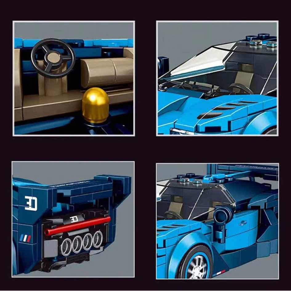Mould King 27001 Model Car Vision GT Building Blocks 336 Pcs