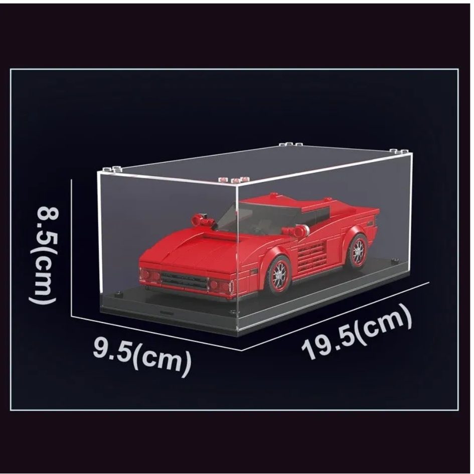Mould King 27012 Model Car Ferrari Testarossa Building Blocks 316 Pcs