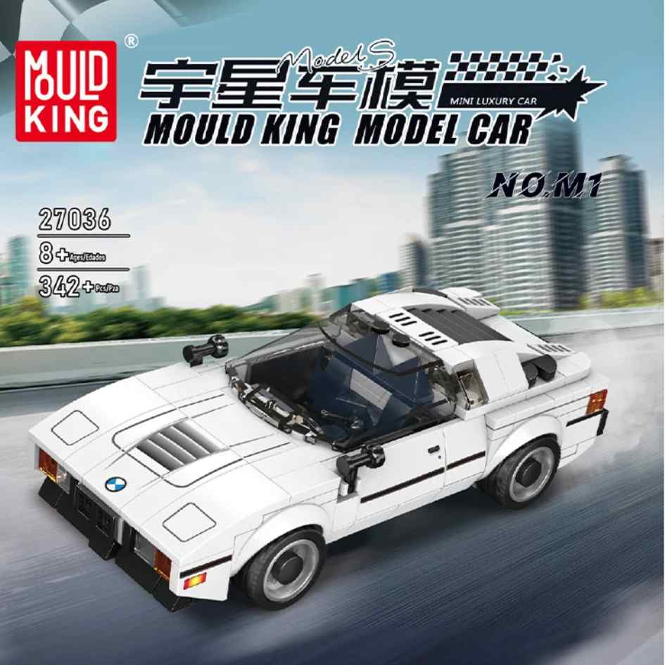 Mould King 27036 Model Car M1 Sports Building Blocks 342 Pcs