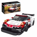 Mould King 27010 Model Car Porsche 911 Sports RSR Building Blocks 349 Pcs