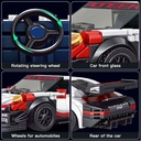 Mould King 27010 Model Car Porsche 911 Sports RSR Building Blocks 349 Pcs