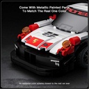 Mould King 27010 Model Car Porsche 911 Sports RSR Building Blocks 349 Pcs