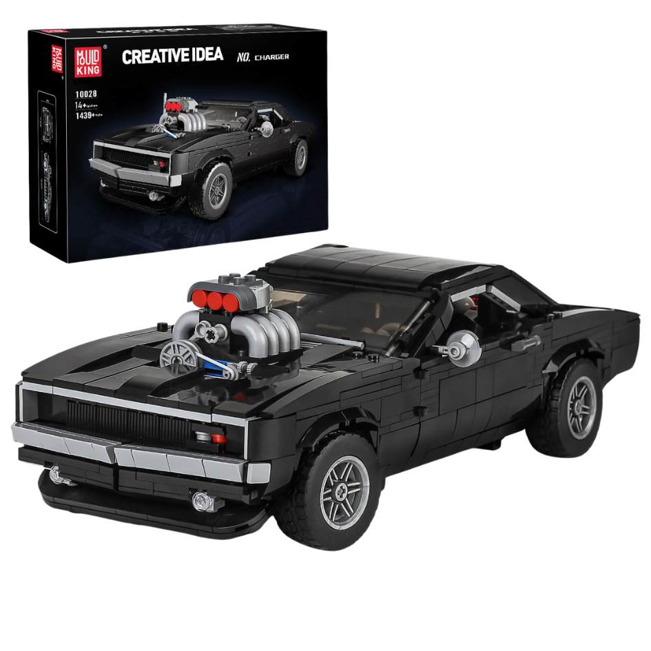 Mould King 10028 Dodge Charger Building Blocks 1439 Pcs