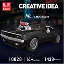 Mould King 10028 Dodge Charger Building Blocks 1439 Pcs