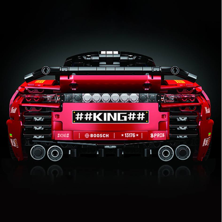 Mould King 13176 Porsche 911 Building Blocks 1538 Pcs