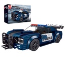Mould King 27002 Barricade Police Car Building Blocks 356 Pcs