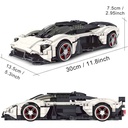 Mould King 10016 AS-Valkyrie Sports Car Building Blocks 1136 Pcs