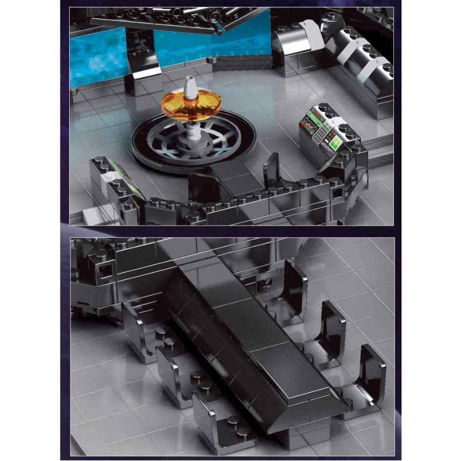 Mould King 21004 Eclipse-Class SSD Building Blocks 10368 Pcs