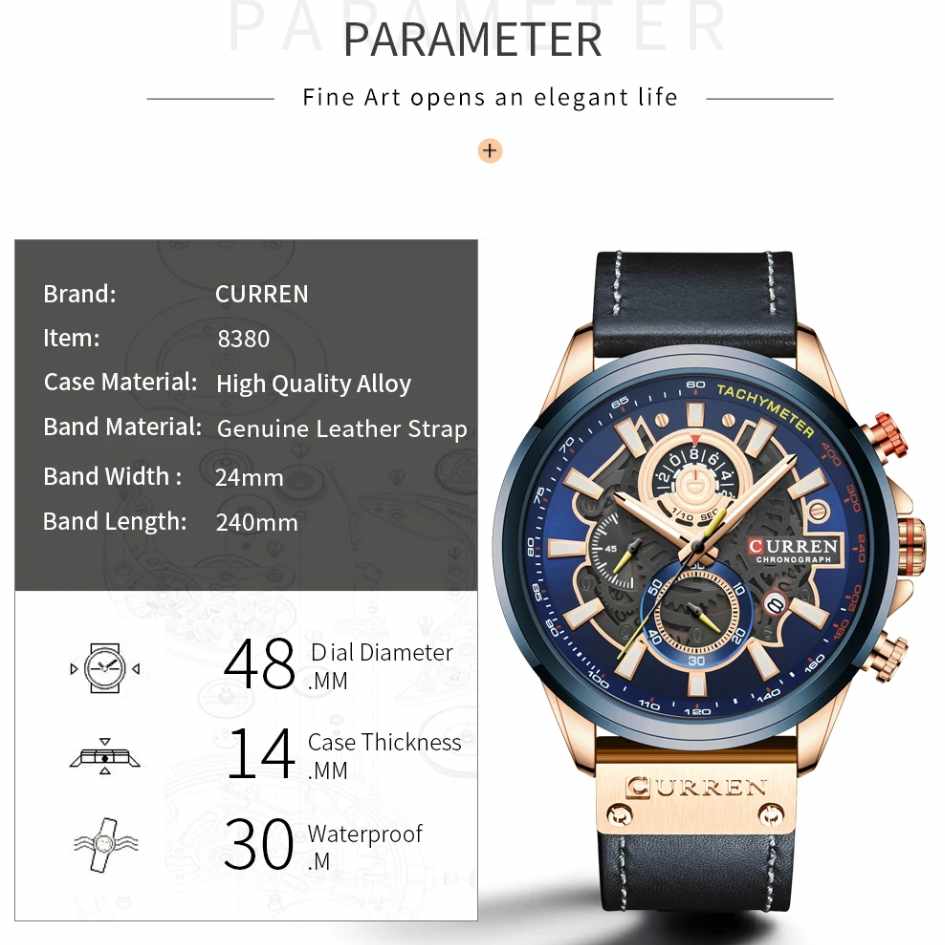 Curren Watch CN8380