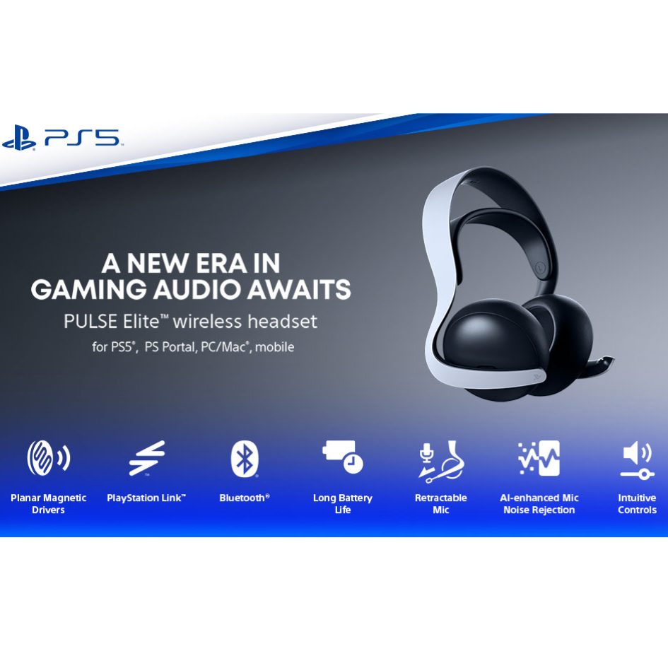 PlayStation 5 Wireless Headset Pulse Elite