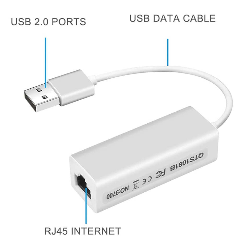 USB 2.0 Ethernet Adapter E99