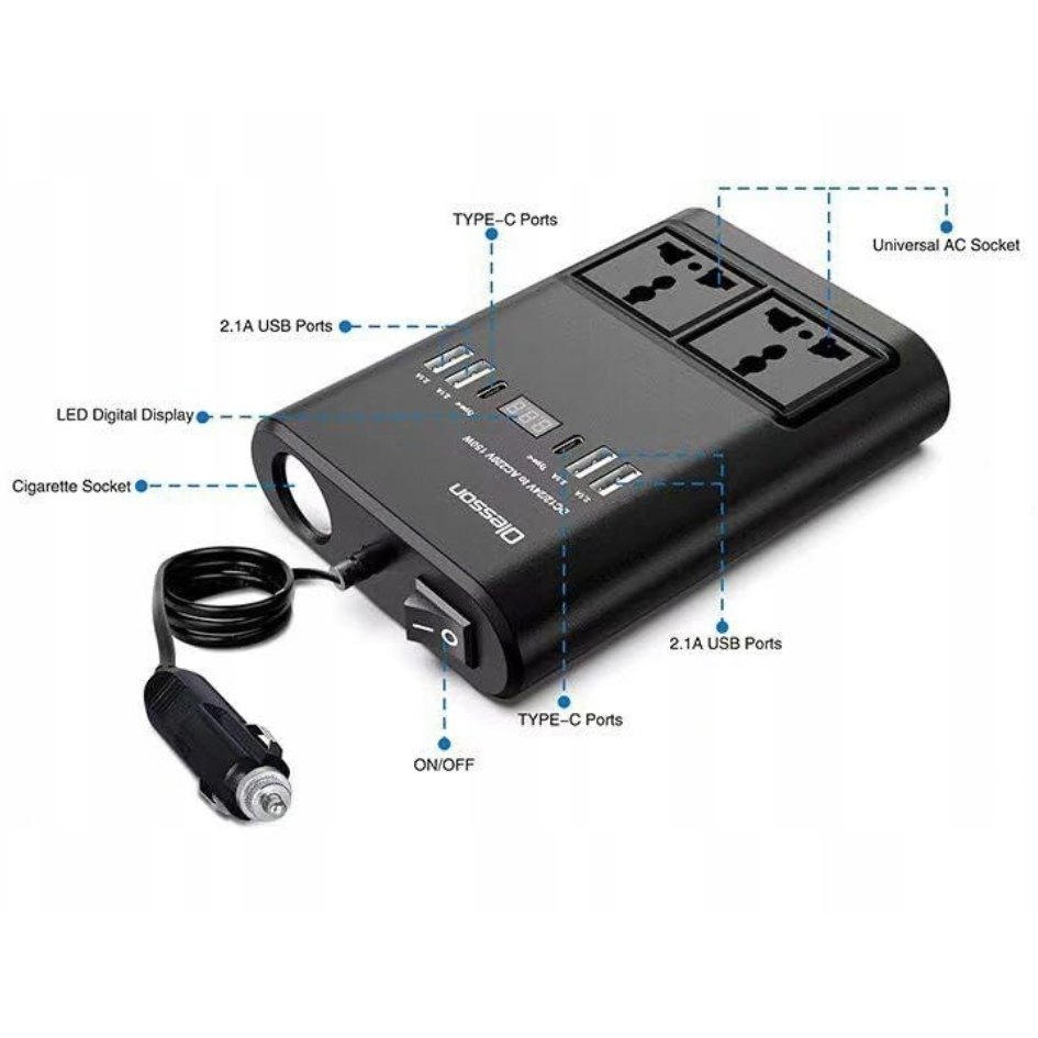 Olesson Intelligent Car Power Inverter No.1662