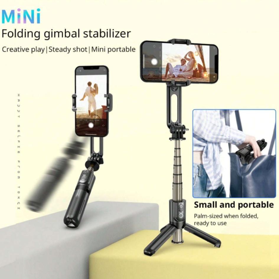 MINI Gimbal Stabilizer Wireless Selfie Stick Tripod L18