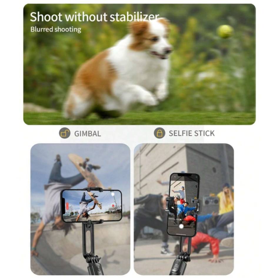 MINI Gimbal Stabilizer Wireless Selfie Stick Tripod L18