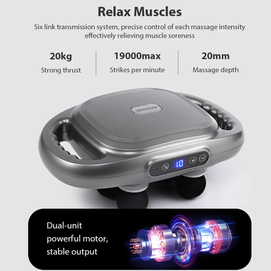 Six Headed Massage Gun YM-K60
