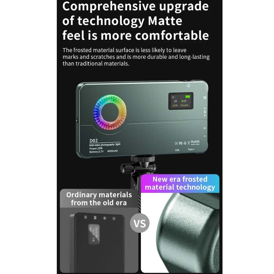 RGB Multifunction Photography Light D02