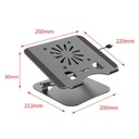 Foldable Laptop Stand with Cooling Fan J24