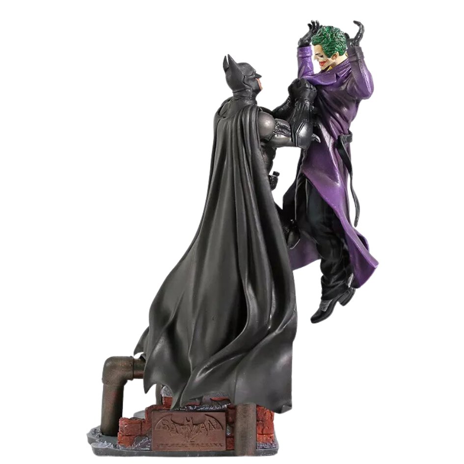 DC Comics Arkham Origins Batman VS Joker GK Figure 30cm