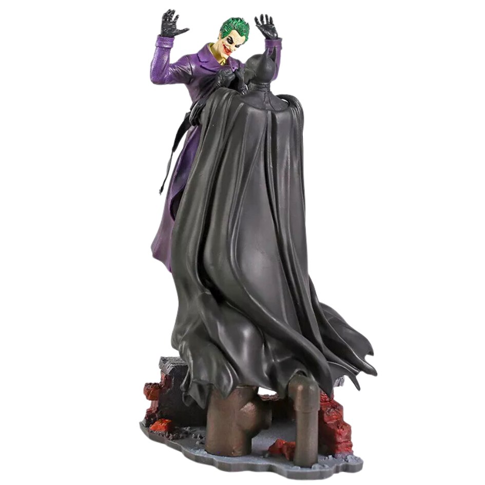 DC Comics Arkham Origins Batman VS Joker GK Figure 30cm