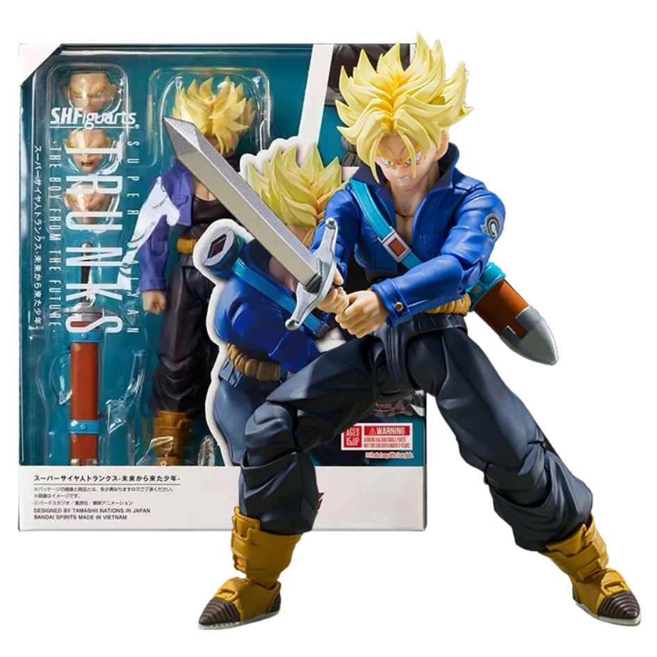 Dragon Ball Z Super Saiyan Trunks S.H.Figuarts Bandai Figure 16cm