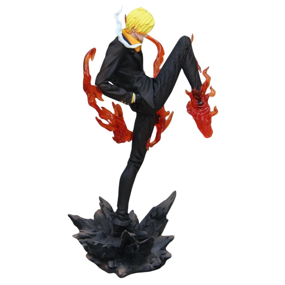 One Piece Vinsmoke Sanji Diable Jambe GK Figure 29cm