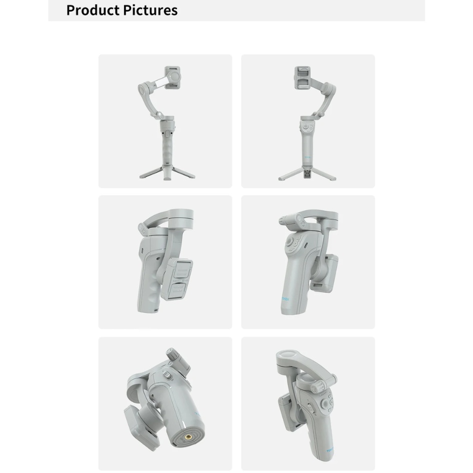 TOKQI 3-Axis Gimbal Stabilizer M01