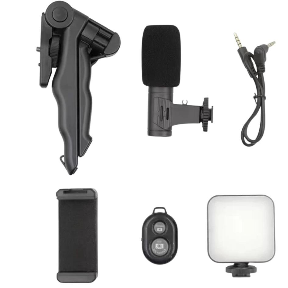 Vlog Video-Making Kit with Tripod AY-49