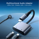 JOYROOM 2 in 1 Audio Adapter Lightning To Dual Lightning SY-L02