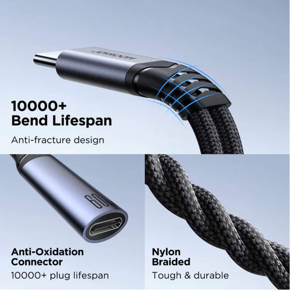 JOYROOM 2 in 1 Audio Adapter USB-C to Dual USB-C SY-C03