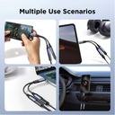 JOYROOM 2 in 1 Audio Adapter USB-C to Dual USB-C SY-C03