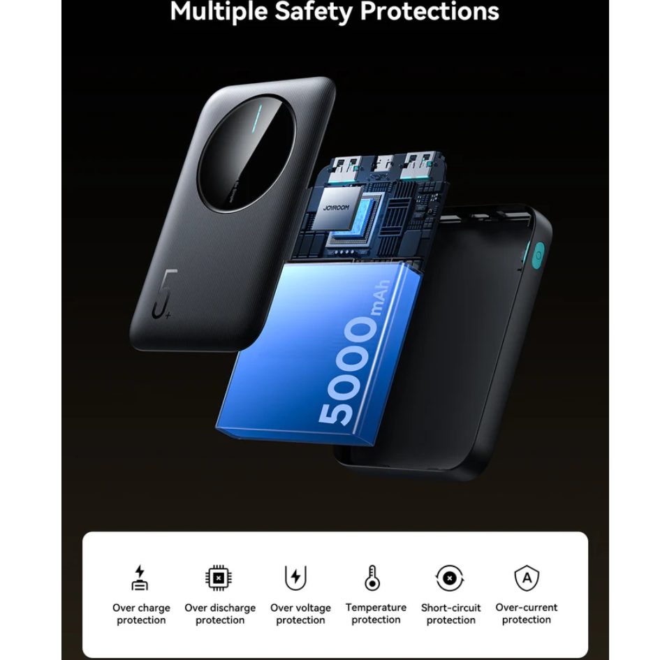 JOYROOM 5000mAh Mini 2.4A LED Power Bank JR-PBF13