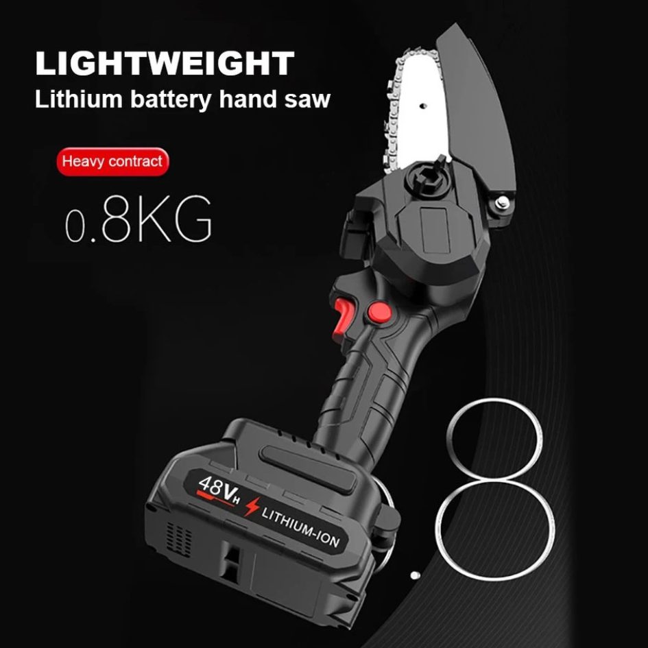 Mini Rechargeable Chainsaw 6'' LC-9995