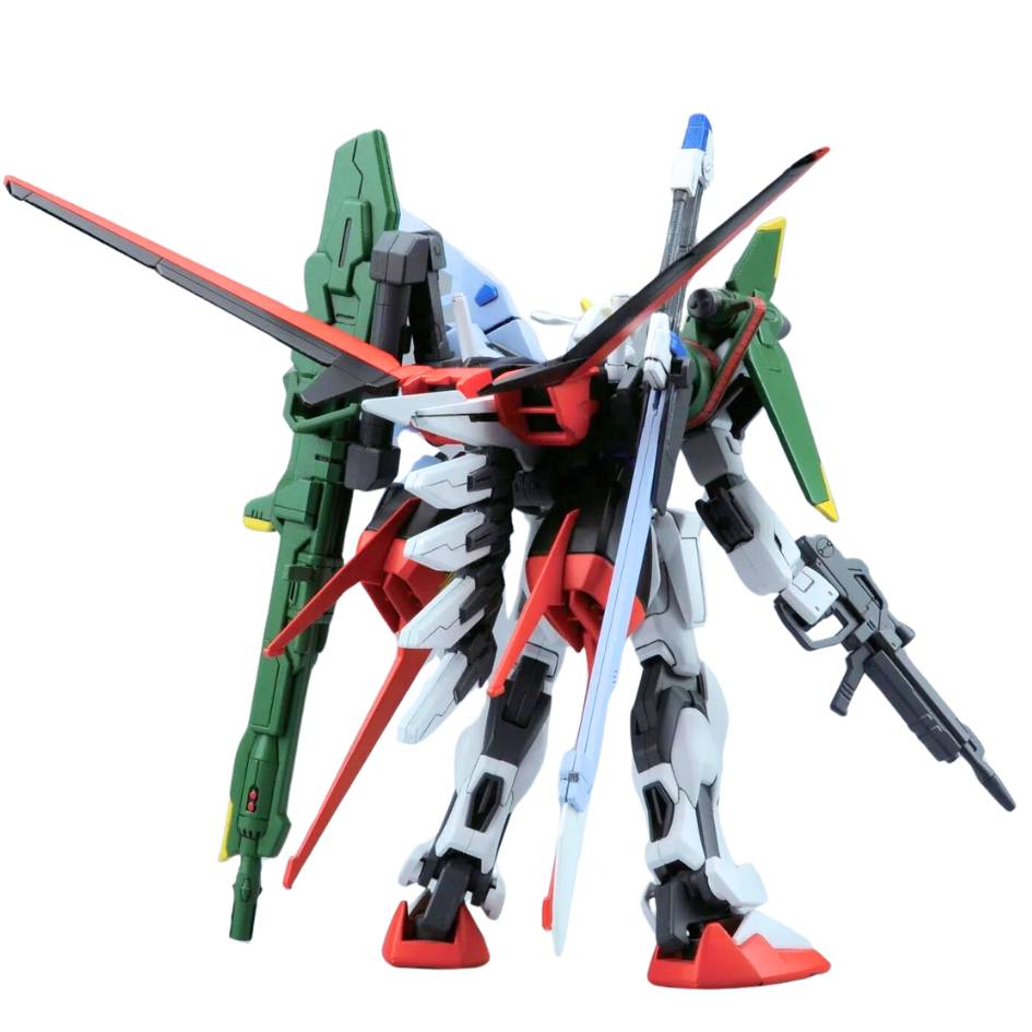 Gundam Seed Build Fighters Perfect Strike Gundam GAT-X105+AQM/E-YM1 Model Kit