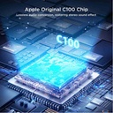 JOYROOM 2 in 1 Audio Adapter Lightning To 3.5mm+Lightning SY-L01