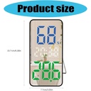 Gaosiio LED Mirror Clock DS-3825L