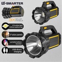 E-Smarter Searchlight Solar Torch W5190