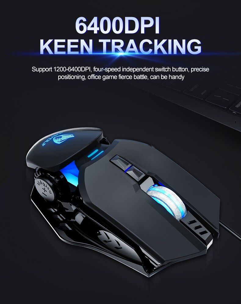 T-WOLF G530 ROBOCOP GAMING MOUSE